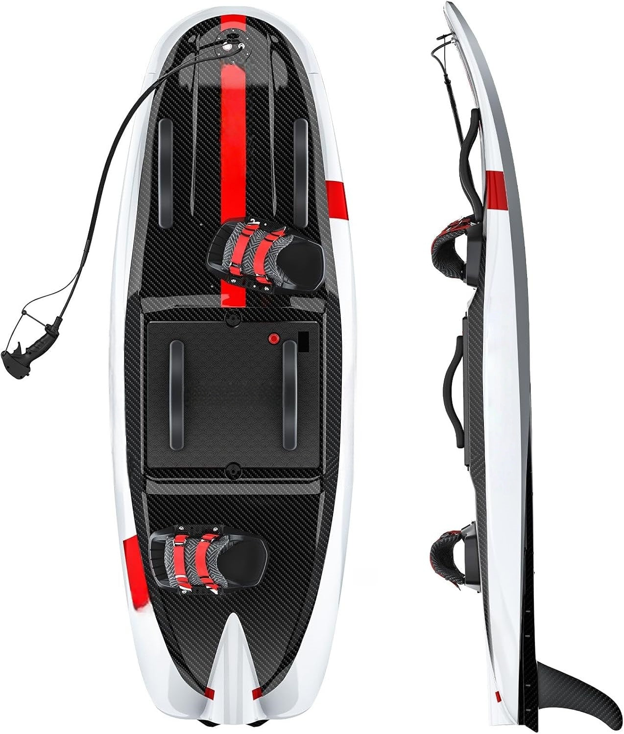 High-Performance Carbon Fiber Electric Surfboard | 22kW Motor, 60km/h